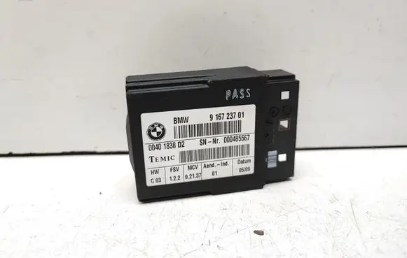Seat control module