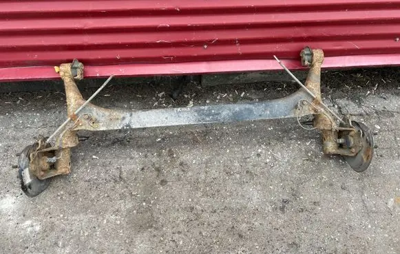 Rear axle beam