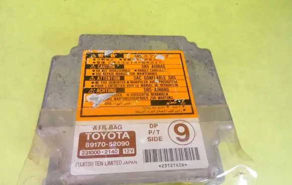 Toyota Yaris Airbag control unit/module 8917052090 89170-52090