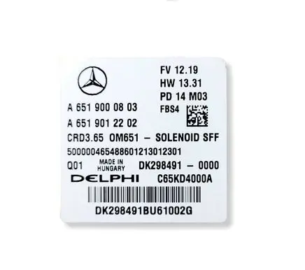 Mercedes-Benz Sprinter W906 Engine control unit/module ECU A6519000803