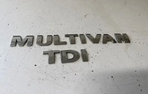 Volkswagen Multivan T5 Rear loading door model letters 