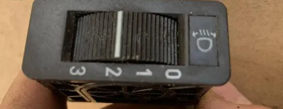 Mercedes-Benz W123 Headlight level height control switch 0008000773