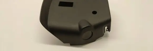 Steering wheel column trim