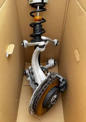 Audi A4 S4 B9 Front wheel hub spindle knuckle 8W0407241F