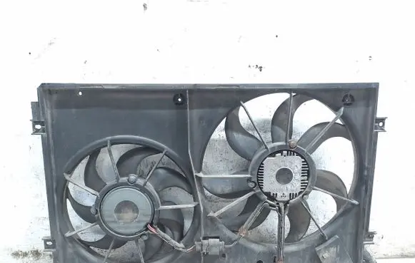 Skoda Octavia Mk2 (1Z) Fan set 1K0959455P 1K0959455DG 1K0121207T