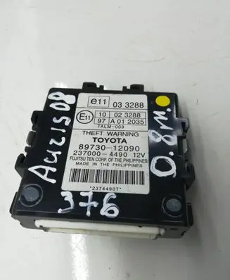 Toyota Auris 150 Alarm control unit/module 8973012090 2370004490