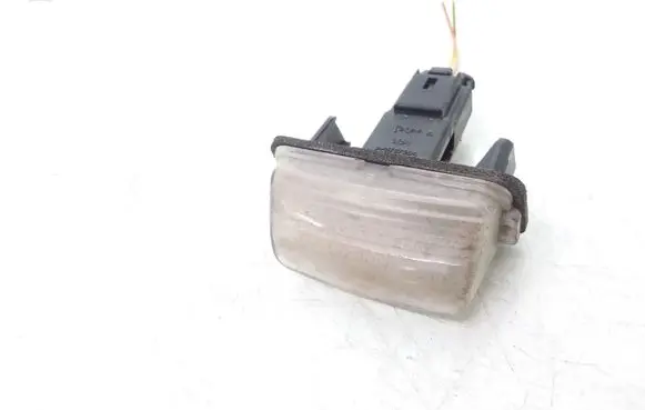 Peugeot 206 Number plate light