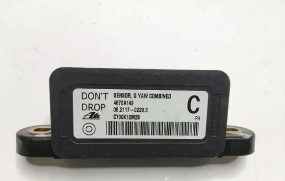 Mitsubishi Outlander ESP acceleration yaw rate sensor 4670A149 06211702283 C730K12M2S