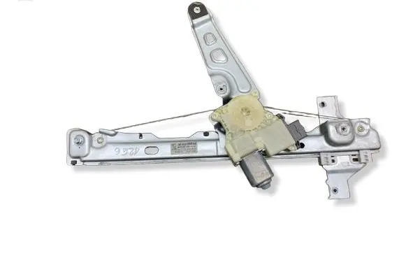 Peugeot 3008 I Front door window regulator with motor 9682808880
