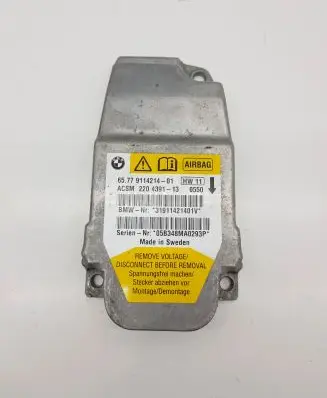BMW Z4 E85 E86 Airbag control unit/module 31911421401V 220439113 9114214
