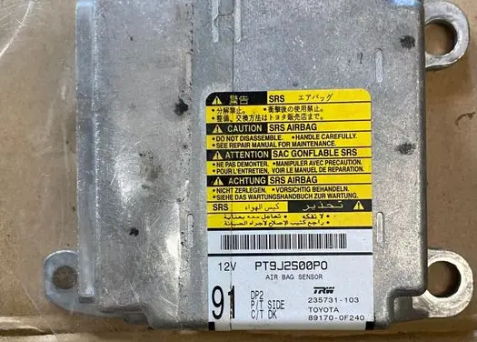 Toyota Corolla Verso AR10 Airbag control unit/module 89170 891700F240 PT9J2S00PO