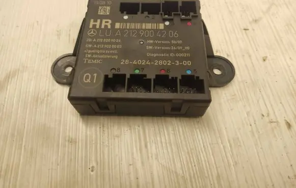 Mercedes-Benz C W204 Door control unit/module A2129004206