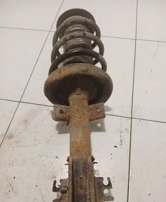 Renault Master III Front shock absorber with coil spring 543207065R