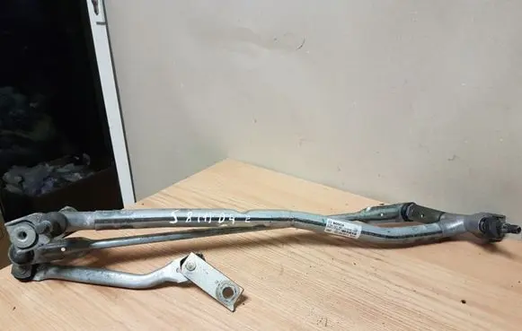 Front wiper linkage