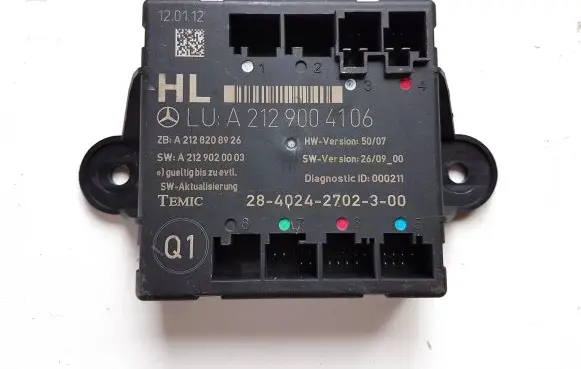 Mercedes-Benz C W204 Door control unit/module A2129004106