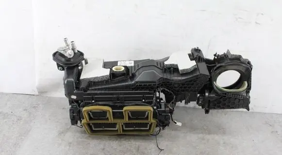 Interior heater climate box assembly