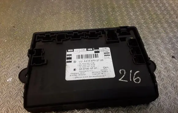 Mercedes-Benz CL C216 Door control unit/module 2168702726 A2168702726