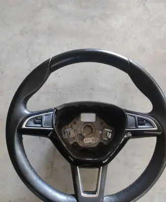 Skoda Fabia Mk3 (NJ) Steering wheel 3V0419091L 5E0419685A