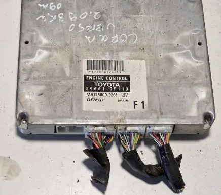 Toyota Corolla Verso AR10 Engine control unit/module 896610F110 MB1758009261 1758009261