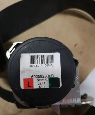 Opel Zafira B Rear seatbelt 602592300B