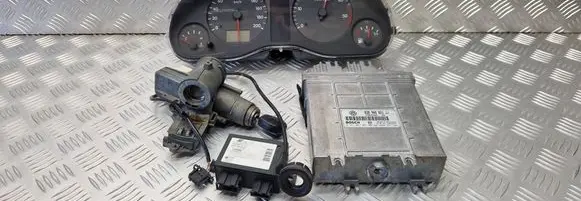 Seat Alhambra (Mk1) Engine ECU kit and lock set 028906021JJ 0281001967 96VW10849GJ