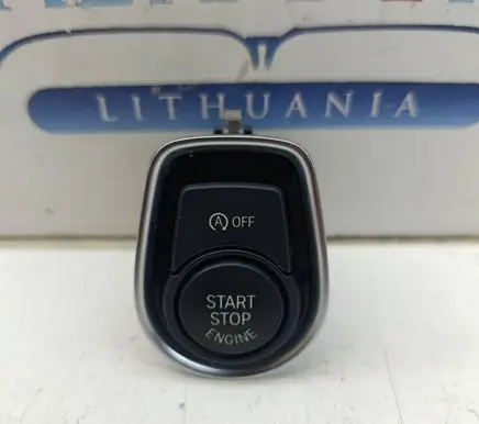 BMW 3 GT F34 Engine start stop button switch 9250734