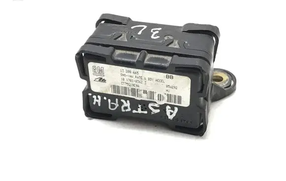 Opel Astra H ESP acceleration yaw rate sensor 13208665 10170103623