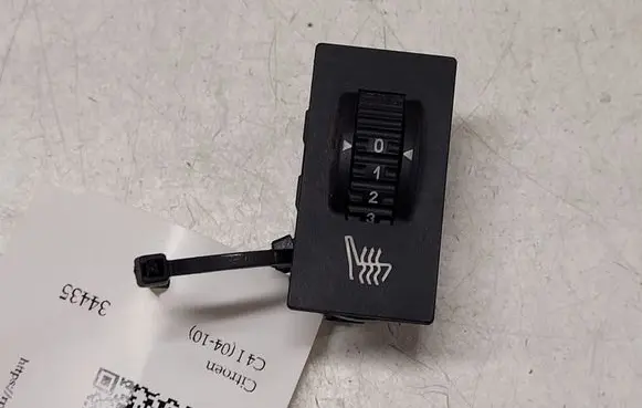 Citroen C4 I Seat heating switch 96500377XT 32419802