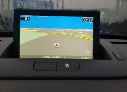 Peugeot 3008 I Screen/display/small screen 98045606ZD A2C86192500 A2C53402168