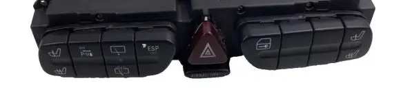 Mercedes-Benz C W203 Hazard light switch 2038218758