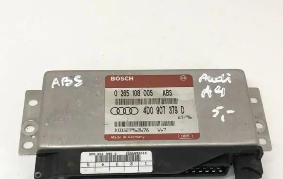 Audi A4 S4 B5 8D ABS control unit/module 0265108005 4D0907379D