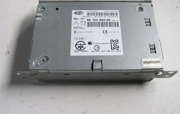 Citroen C4 Grand Picasso Radio/CD/DVD/GPS head unit 9810486080