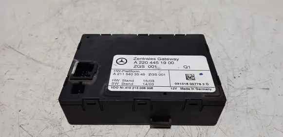 Gateway control module