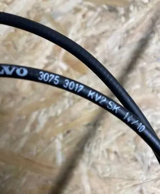 Volvo V50 Engine bonnet/hood lock release cable 30753017
