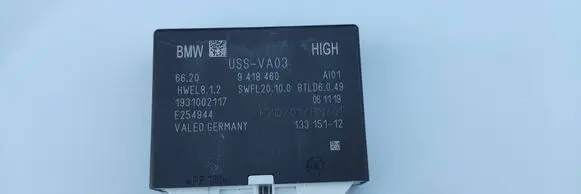 BMW 5 G30 G31 G38 Parking PDC control unit/module 9418460 1931002117 E254944
