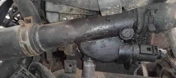 Volkswagen Polo Engine coolant pipe/hose 038121133