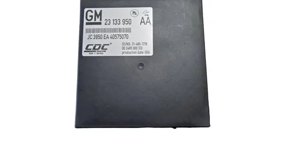 Opel Zafira C Other control units/modules 23133950 3950EA405750 002485000313