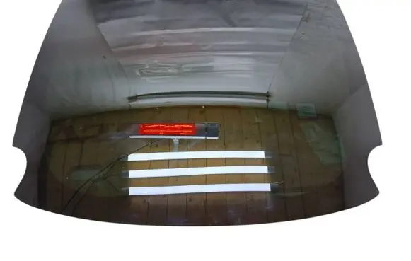 Tesla Model X Rear windscreen/windshield window 43R004553