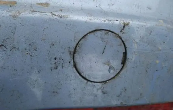 Fiat Punto (188) Rear bumper row hook cap/cover 