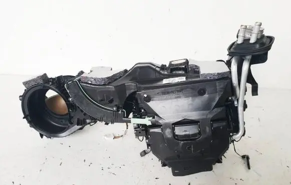Interior heater climate box assembly