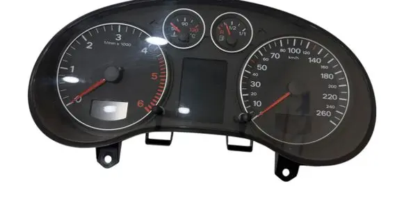 Audi A3 S3 8P Speedometer (instrument cluster) 8P0920931 05601267 0676010761