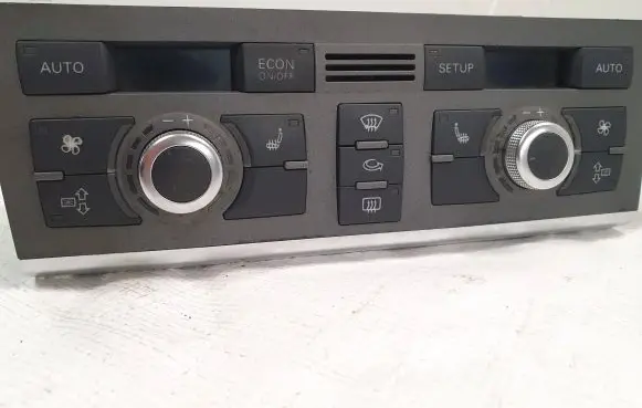 Audi A6 S6 C6 4F Climate control unit 4F1820043S 5HB00883306 4F0910043