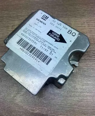 Opel Vectra B Airbag control unit/module 90569340 5WK175