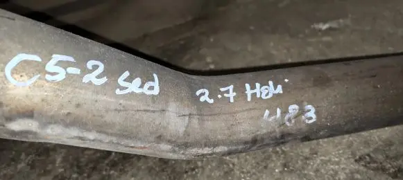Citroen C5 Muffler/silencer PSA