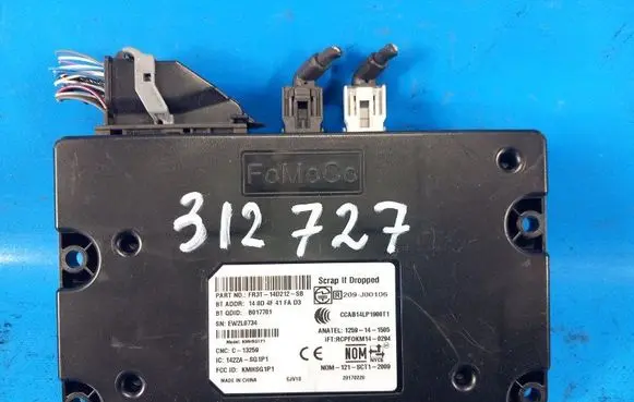 Ford Mustang VI Bluetooth control unit module FR3T14D212SB