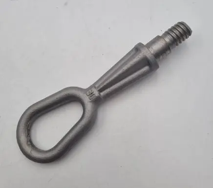 Towing hook eye