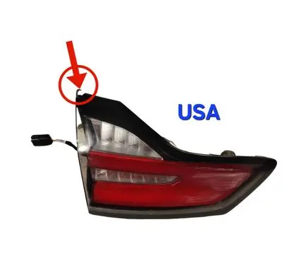 Ford Edge II Tailgate rear/tail lights KT4B13A603 KT4B13A603BJ FZG6A