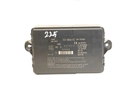 Land Rover Evoque I Keyless (KESSY) go control unit/module 5E07705K7 1601467058 5E0770537