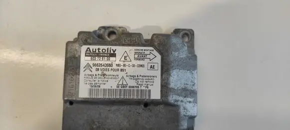 Citroen C4 I Airbag control unit/module 603726100 9662643980