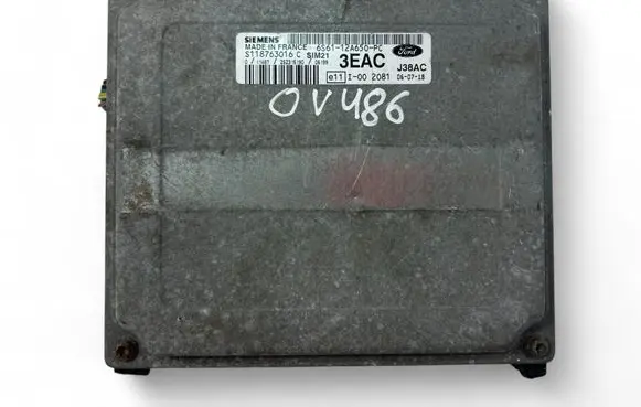 Ford Fiesta Engine control unit/module ECU 6S6112A650PC S118763016C
